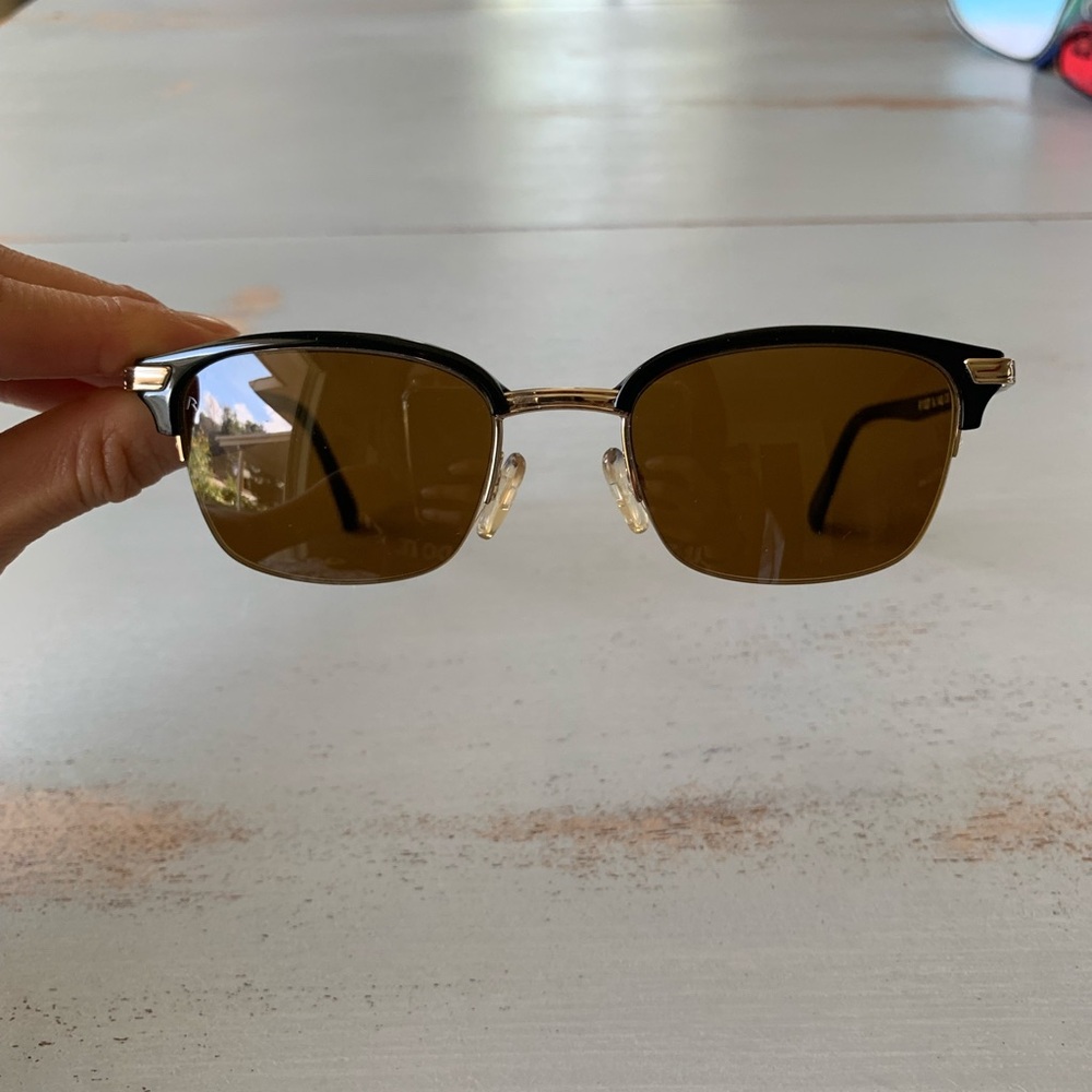 Rodenstock R1327 rectangular ‘Clubmaster’ sunglasses - Picture 11 of 11
